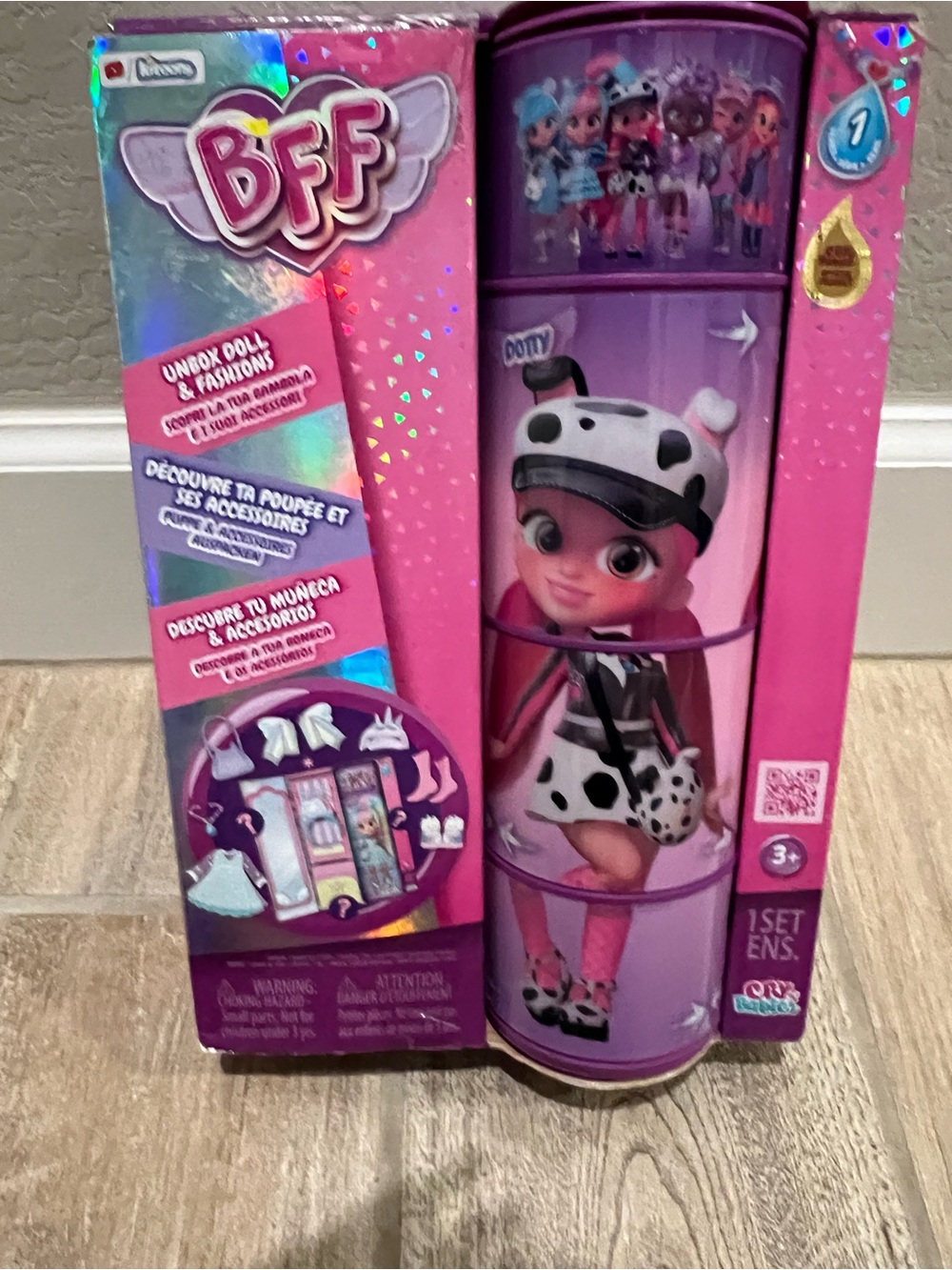Cry Babies BFF Series 1 Dotty Fashion Doll NIB $25